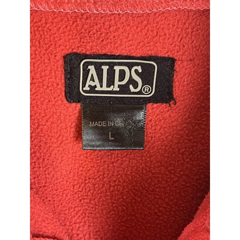 ALPS SPORTSWEAR Zip Vest Wmns Sz L Softest Plush DARK CORAL-RED - Picture 4 of 6